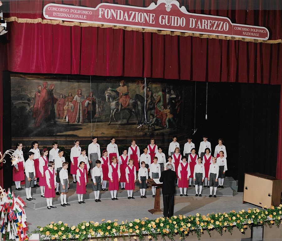 Choeur-Cigale-Lyon-1991-Concours-Arezzo-Italie-2eprix